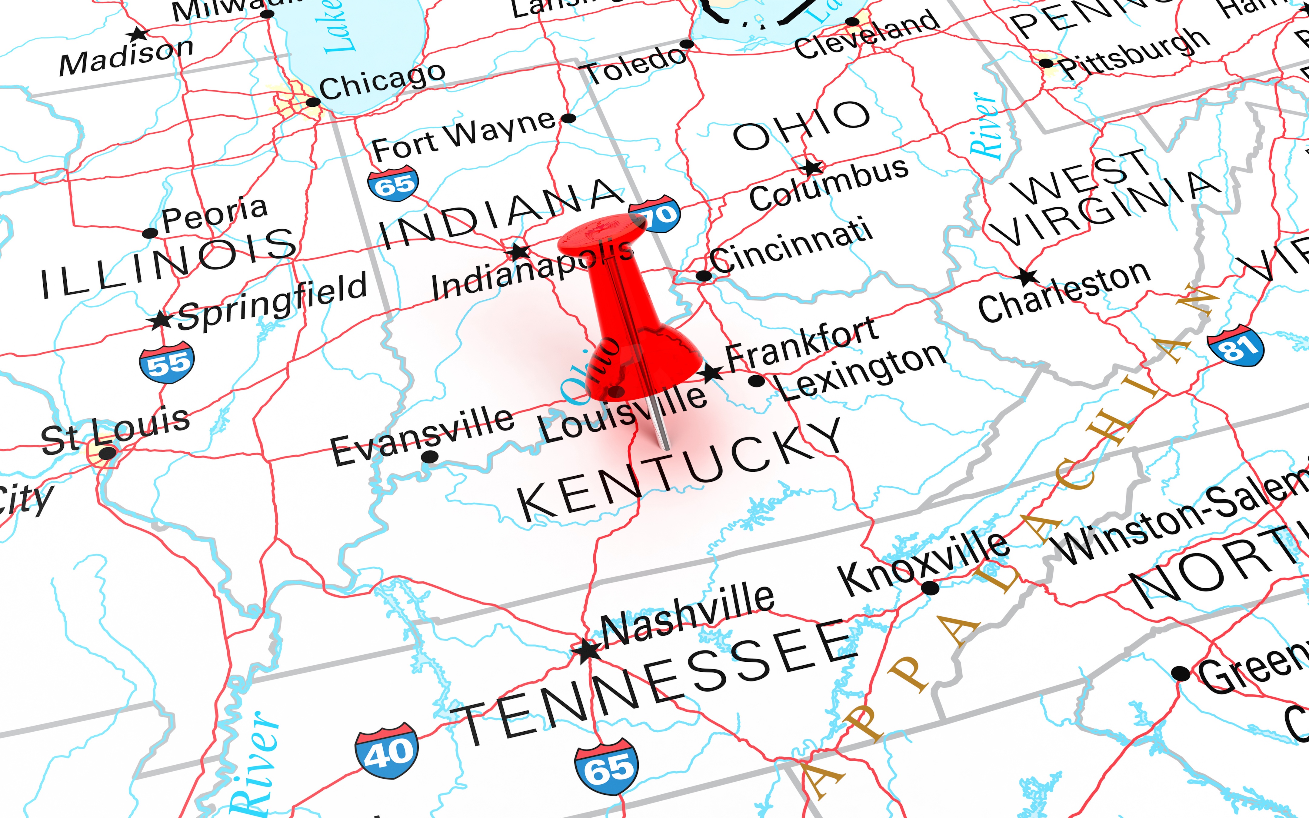 Kentucky State Thumbtack | Wiers