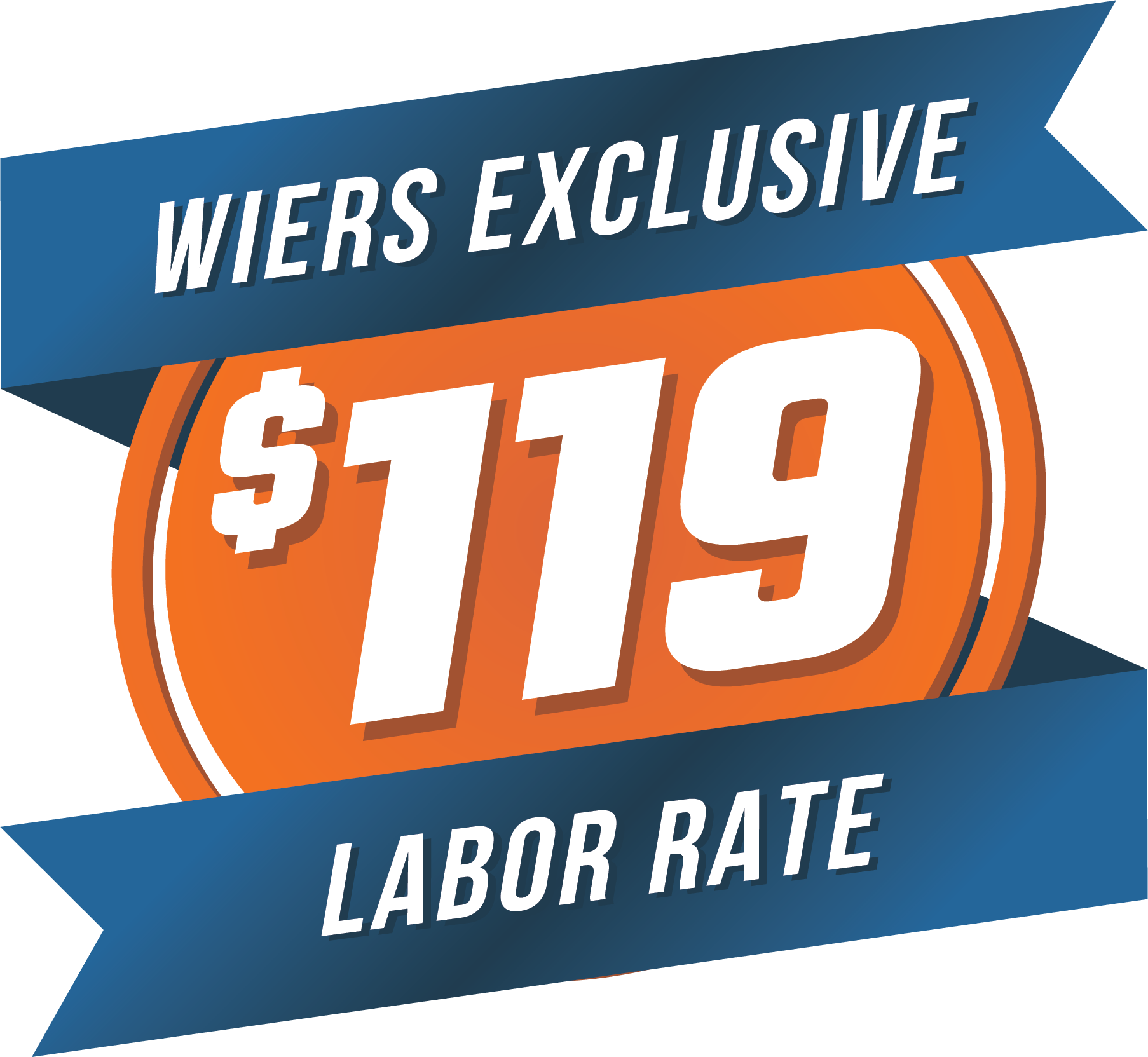 Get a Wiers Exclusive $119 Labor Rate!